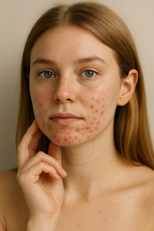 Boutons menton et mâchoire : causes hormonales et solutions efficaces | Nirvita