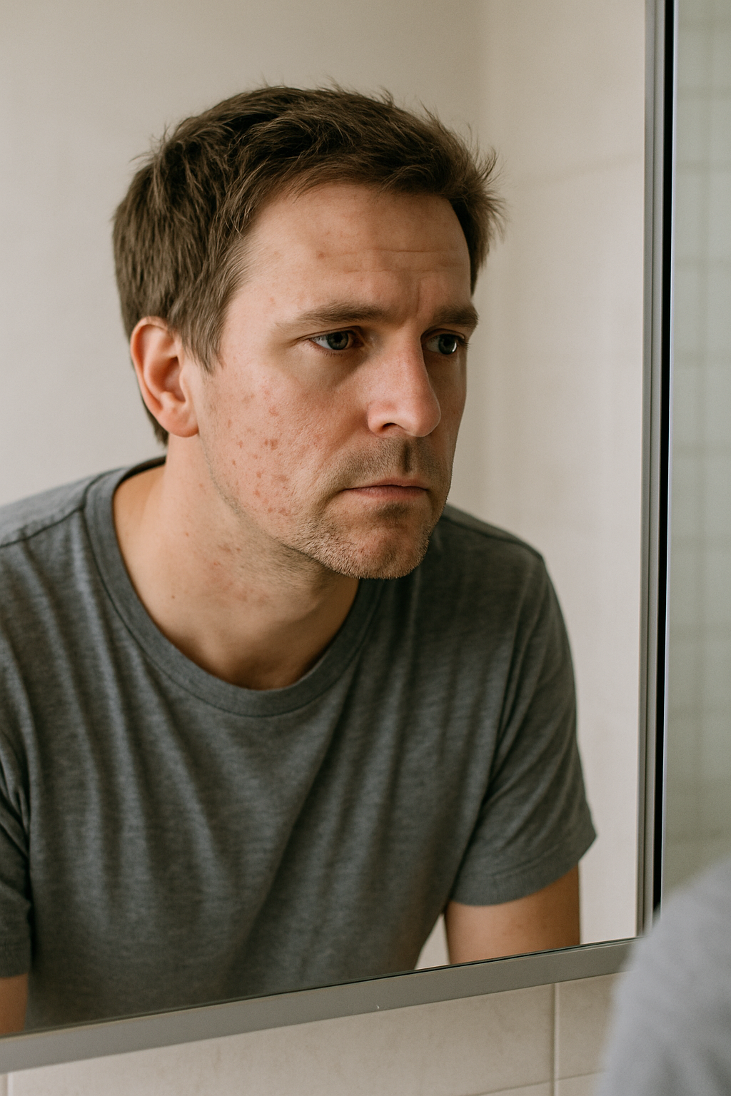 Acné adulte chez l’homme : causes et solutions efficaces | Nirvita