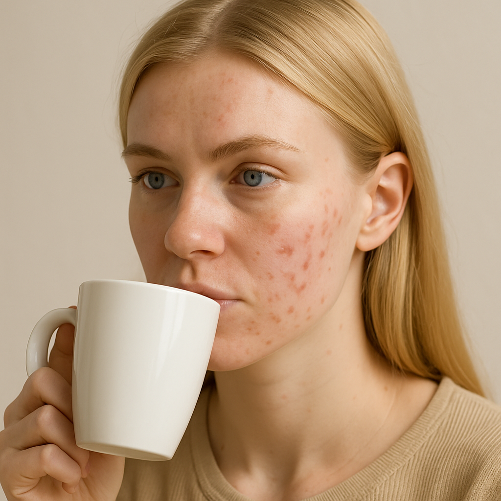 Acné et café : causes, cortisol et solutions efficaces | Nirvita