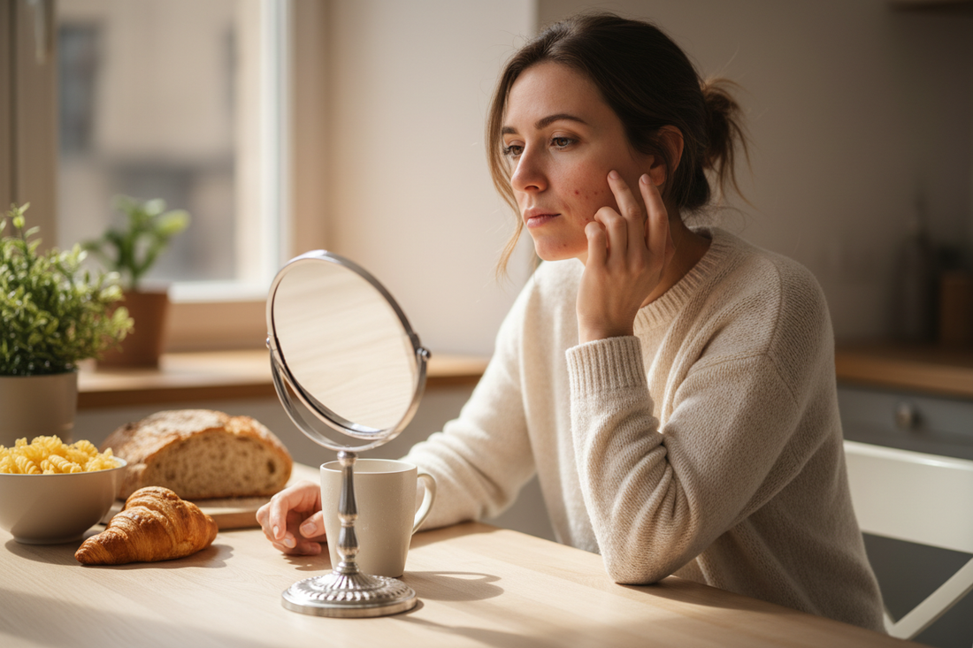 Gluten et acné : comprendre le lien réel et protéger sa peau | Nirvita