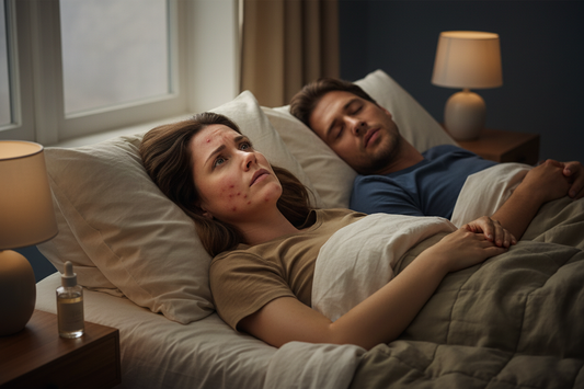 Acné et manque de sommeil : cortisol, stress et solutions efficaces | Nirvita