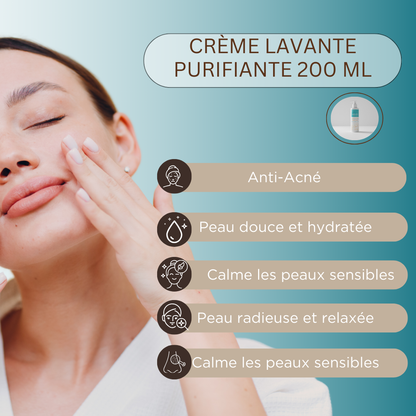 Crème lavante purifiante 200 ML