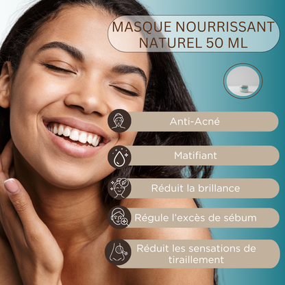 Masque nourrissant naturel 50 ML