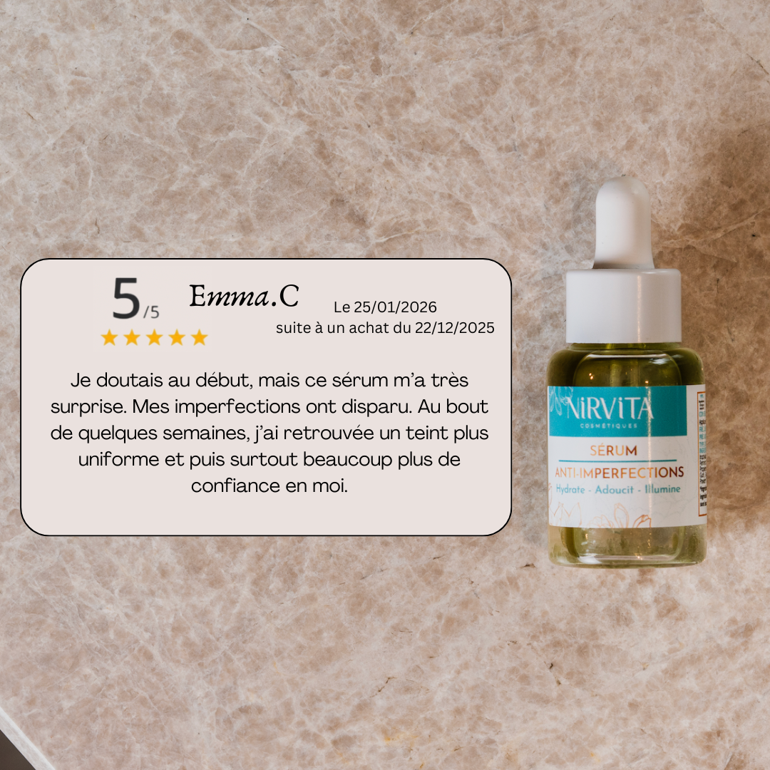 Sérum Anti-Imperfections 99% Naturel – 30 ML