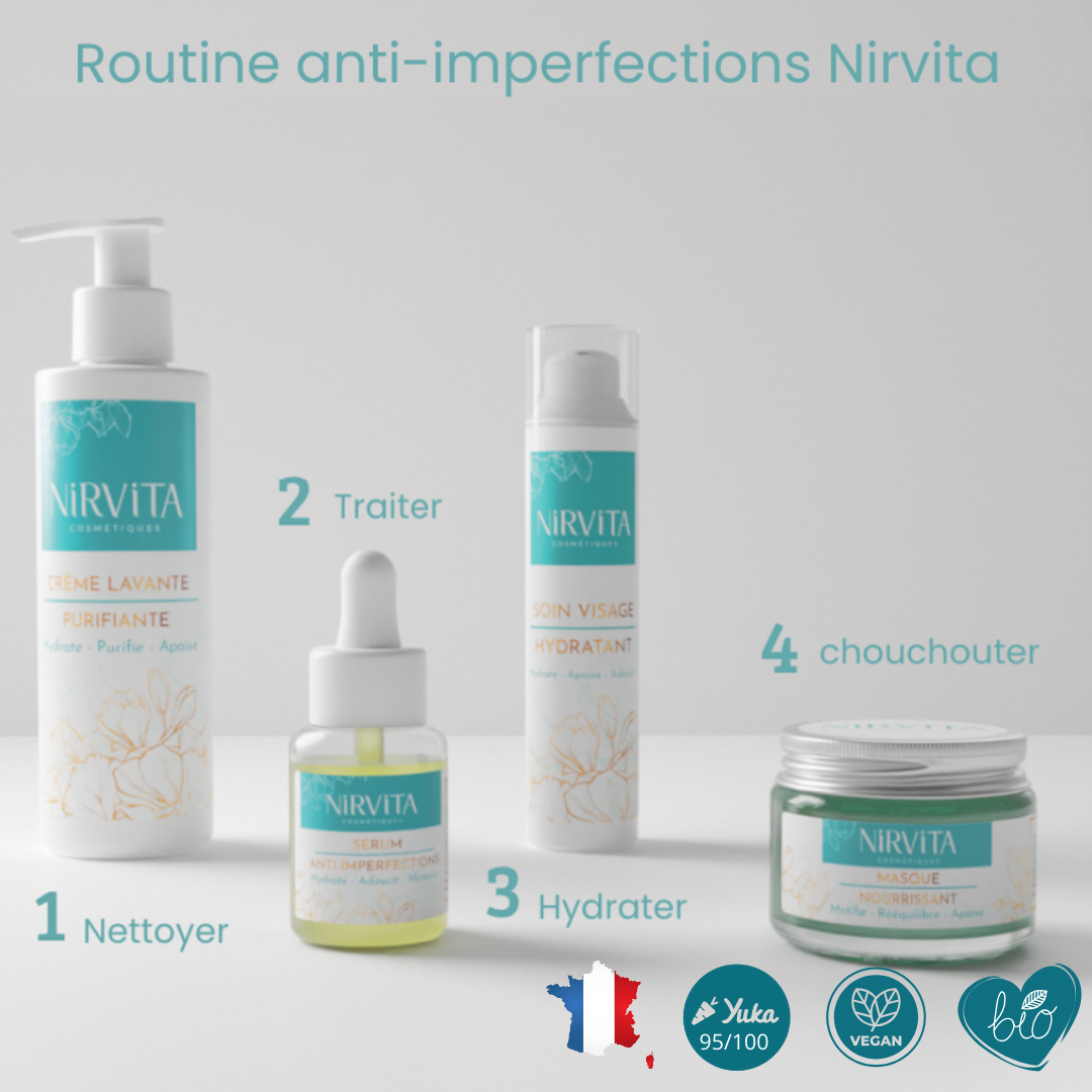 Routine soin visage Nirvita